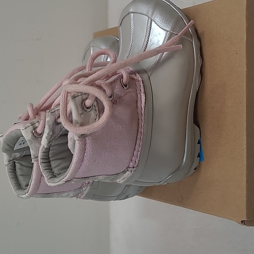 Sperry Port Boot Pink Camo - Picture 6 of 9
